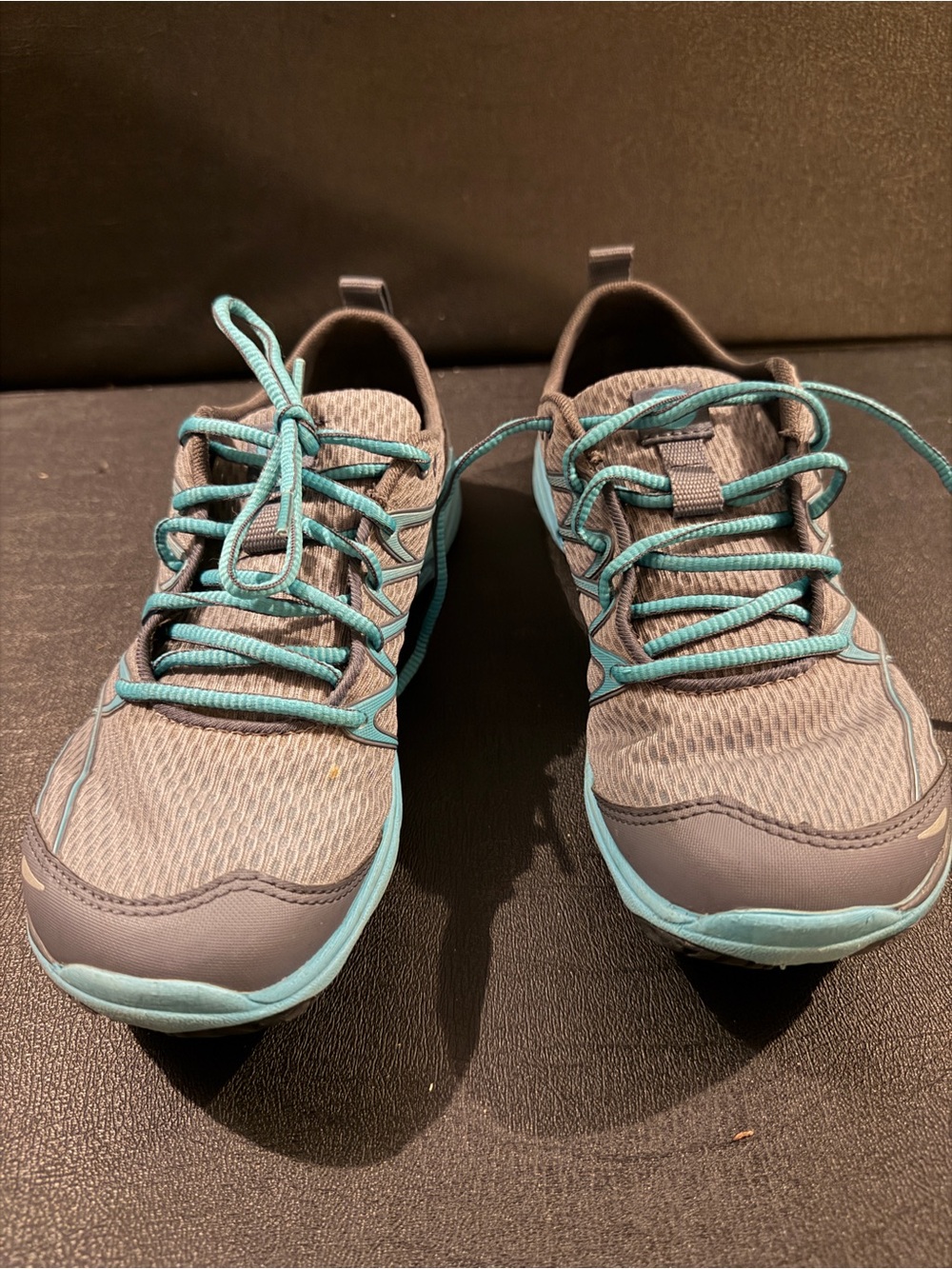 Merrell | Gray and Teal Sneakers